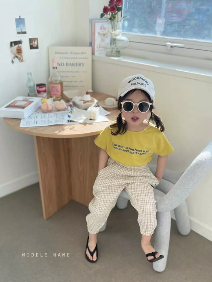 Middle Name - Korean Children Fashion - #designkidswear - Love Jogger Pants - 5