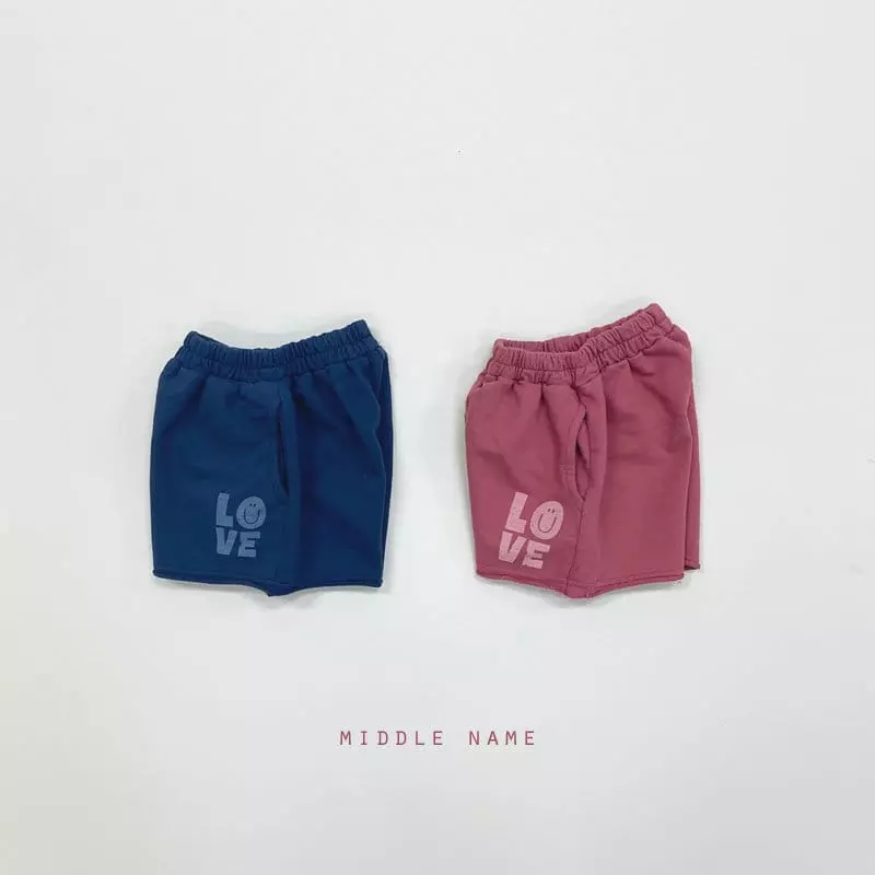 Middle Name - Korean Children Fashion - #designkidswear - LOVE Shorts - 3