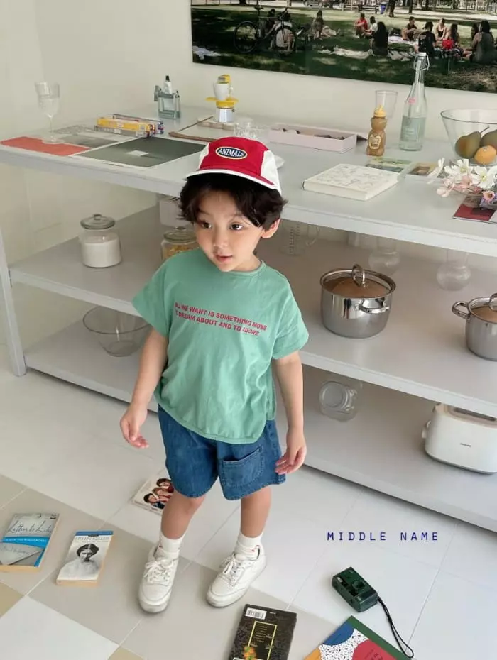 Middle Name - Korean Children Fashion - #discoveringself - Denim Short - 12