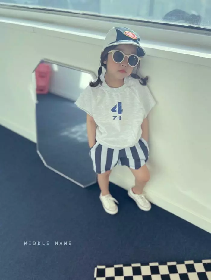 Middle Name - Korean Children Fashion - #discoveringself - Short Sleeves Tee - 9