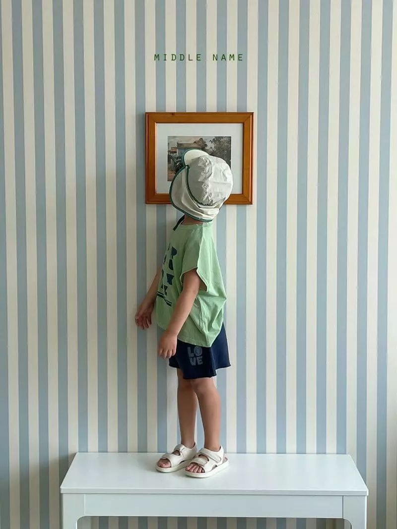 Middle Name - Korean Children Fashion - #discoveringself - Alpabet Sleeveless - 8