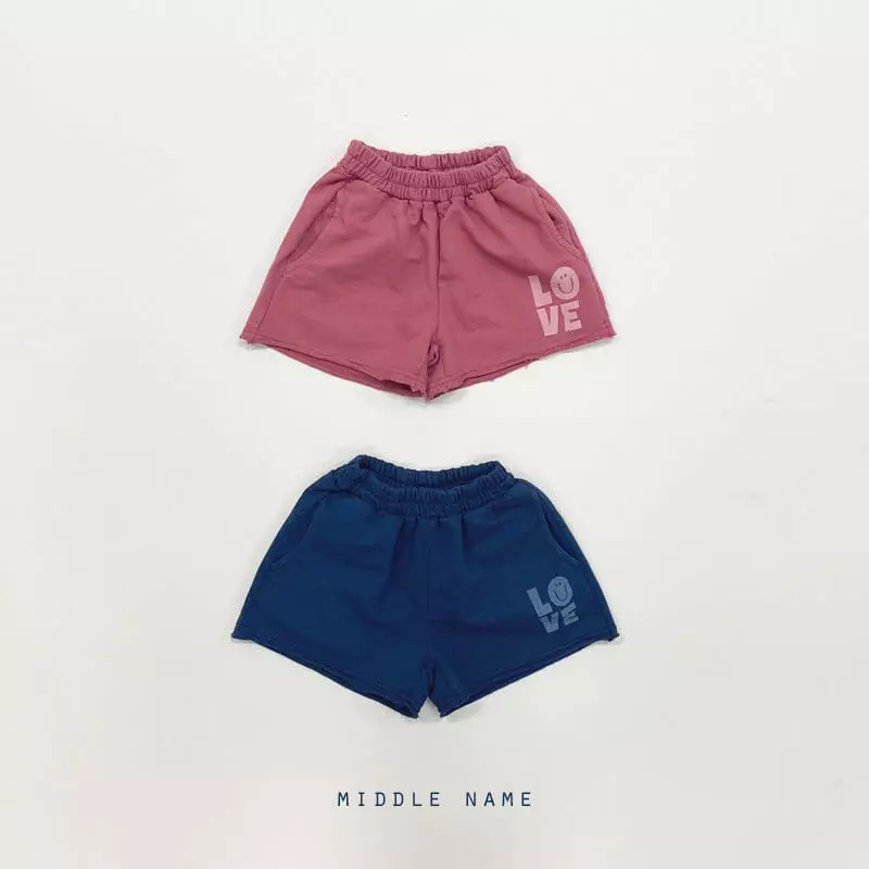 Middle Name - Korean Children Fashion - #designkidswear - LOVE Shorts - 4
