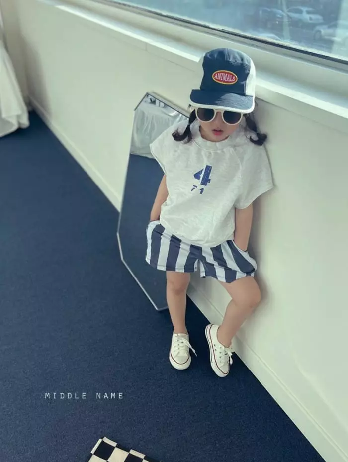 Middle Name - Korean Children Fashion - #fashionkids - Short Sleeves Tee - 10