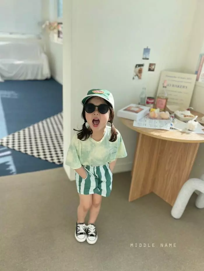 Middle Name - Korean Children Fashion - #fashionkids - Mist Tee - 5