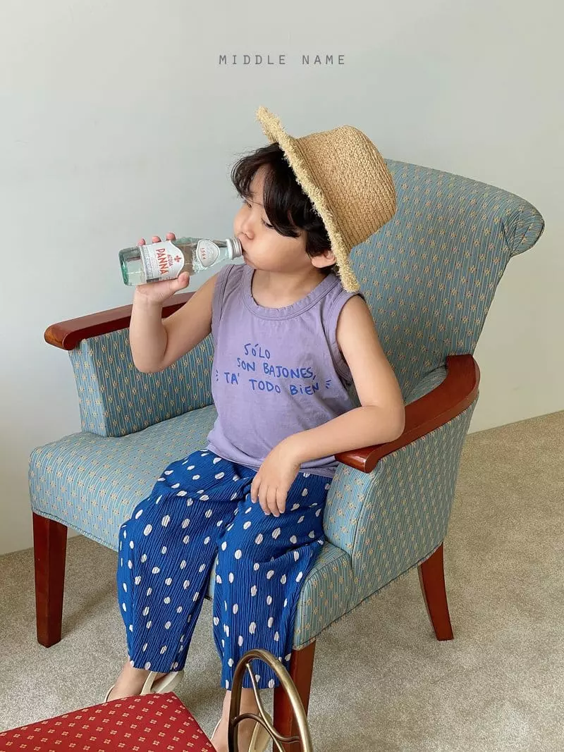 Middle Name - Korean Children Fashion - #fashionkids - SOLO Sleeveless - 10