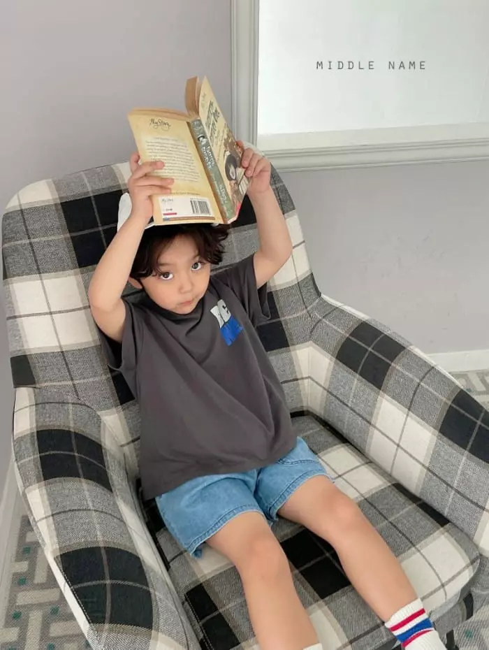 Middle Name - Korean Children Fashion - #kidsshorts - Nice Tee - 12