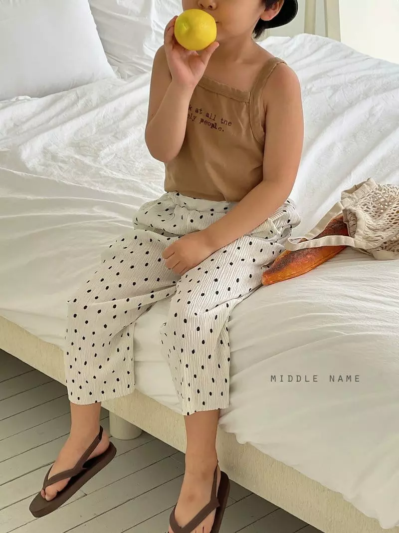 Middle Name - Korean Children Fashion - #kidsshorts - Look String Sleeveless - 12