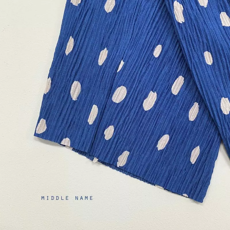 Middle Name - Korean Children Fashion - #kidsshorts - Pleats Pants - 8