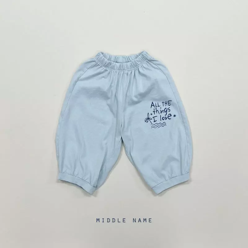 Middle Name - Korean Children Fashion - #kidsshorts - Summer Pants - 7