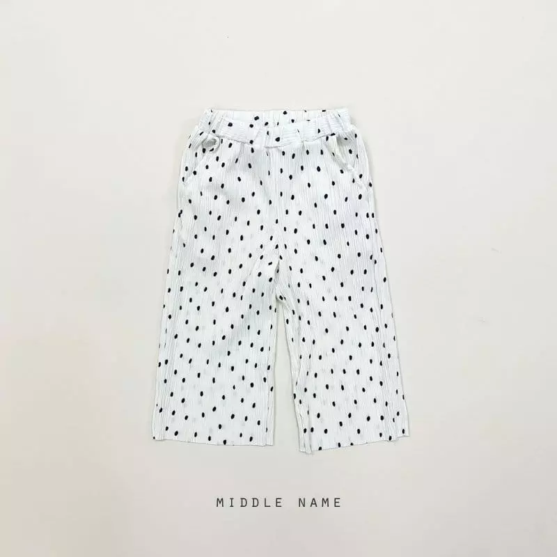 Middle Name - Korean Children Fashion - #kidsstore - Pleats Pants - 9