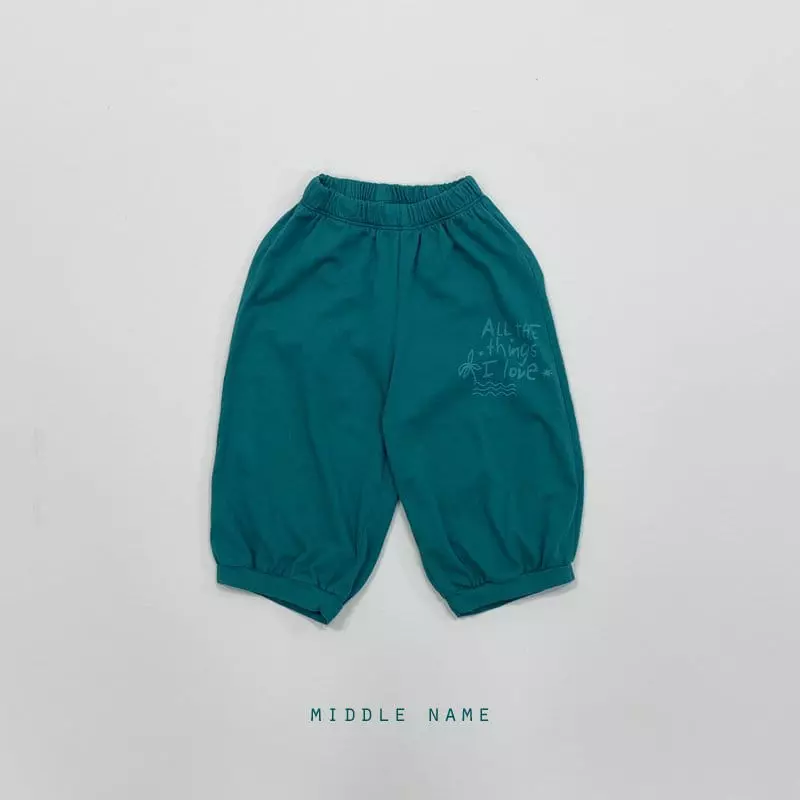 Middle Name - Korean Children Fashion - #kidsstore - Summer Pants - 8