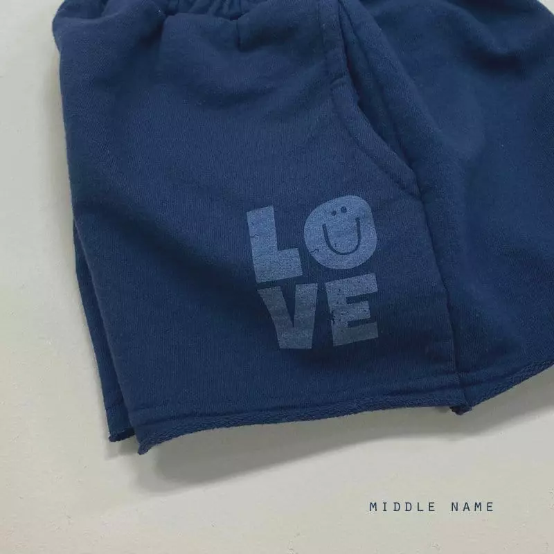 Middle Name - Korean Children Fashion - #kidsstore - LOVE Shorts - 7