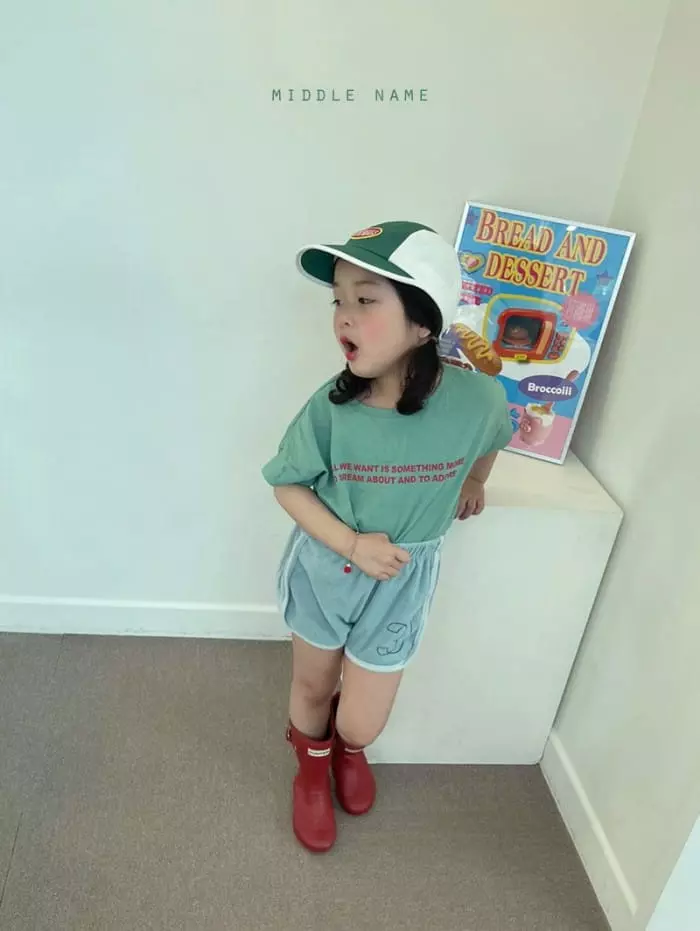 Middle Name - Korean Children Fashion - #littlefashionista - Terry Piping Shorts - 7