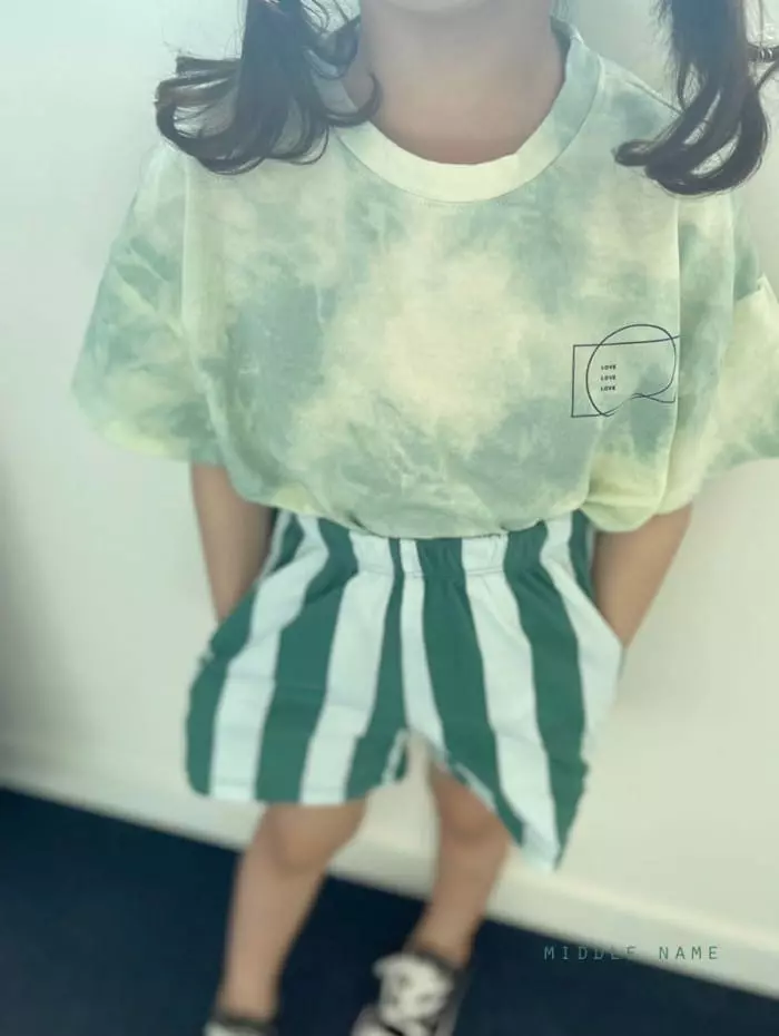 Middle Name - Korean Children Fashion - #magicofchildhood - Mist Tee - 11