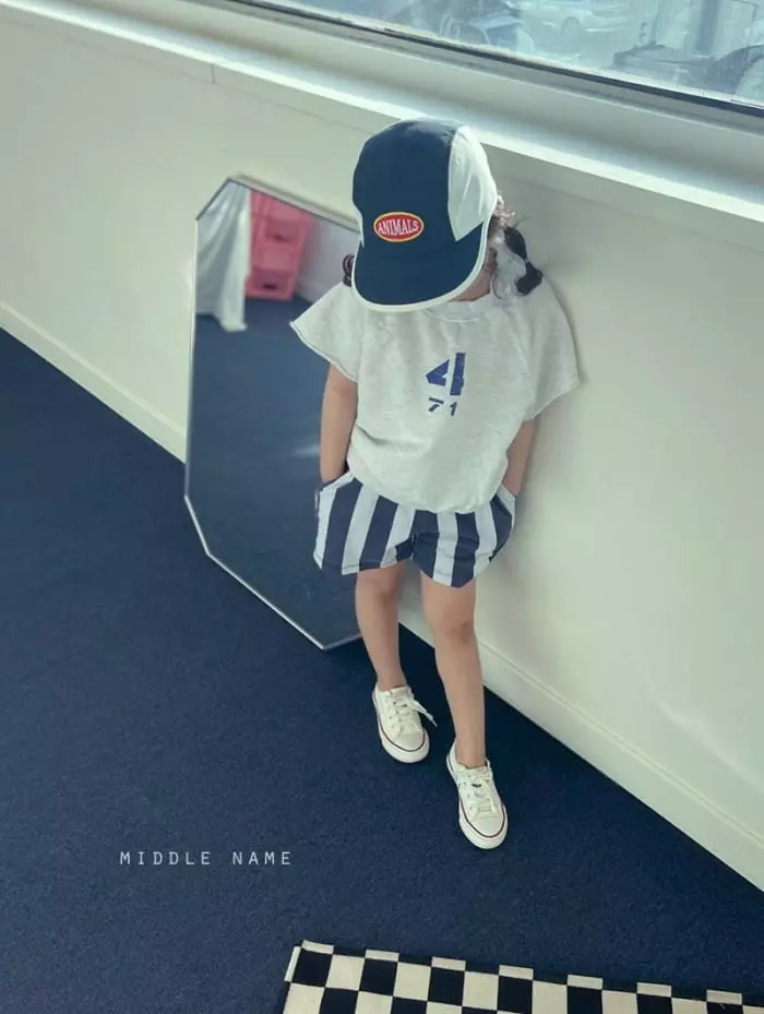 Middle Name - Korean Children Fashion - #magicofchildhood - Stripes Shorts - 10