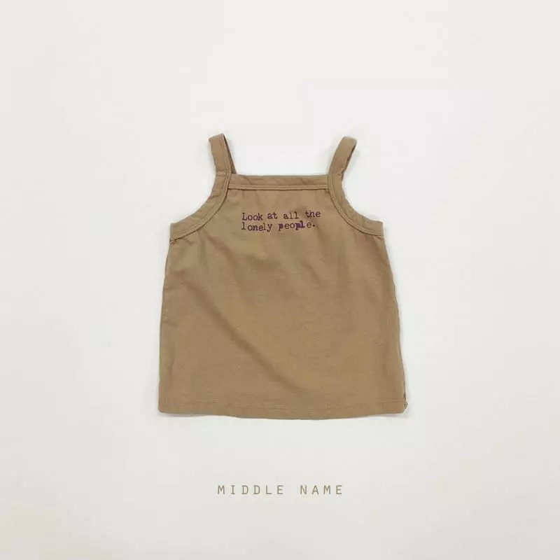 Middle Name - Korean Children Fashion - #magicofchildhood - Look String Sleeveless