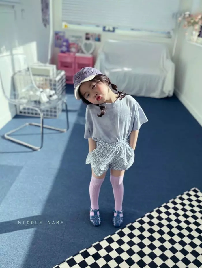 Middle Name - Korean Children Fashion - #minifashionista - Mist Tee - 12