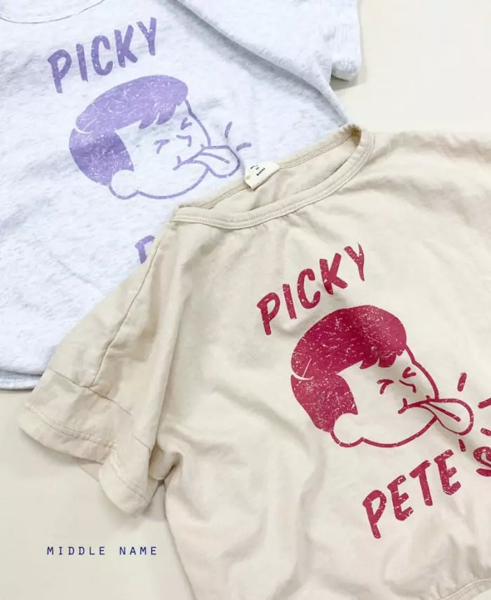 Middle Name - Korean Children Fashion - #minifashionista - Merong Tee - 4