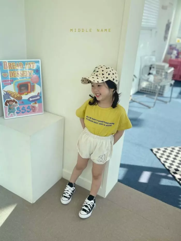 Middle Name - Korean Children Fashion - #prettylittlegirls - Lettering Tee - 11