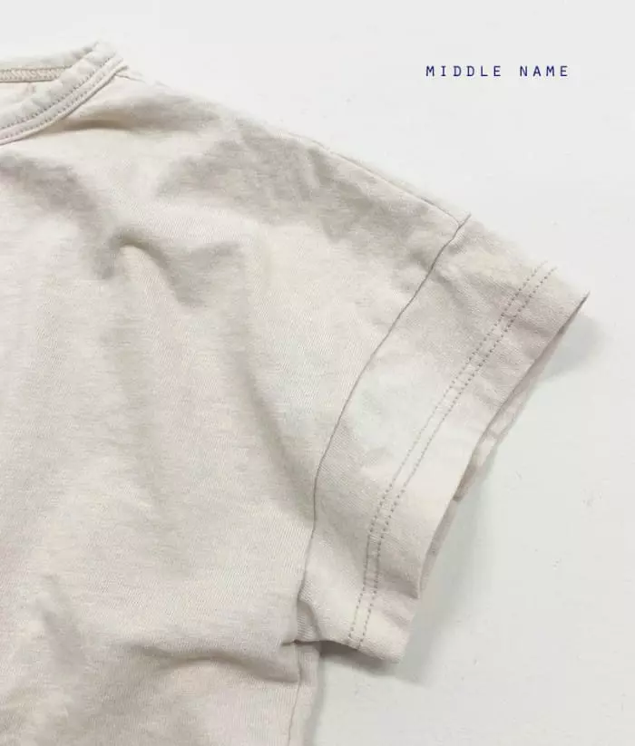 Middle Name - Korean Children Fashion - #stylishchildhood - Merong Tee - 7