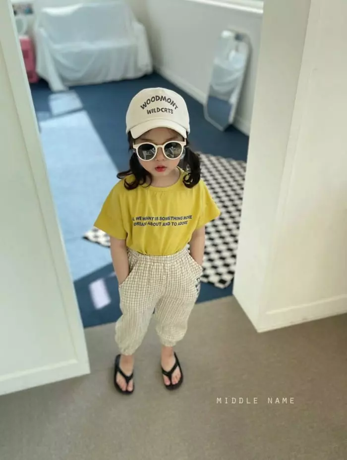 Middle Name - Korean Children Fashion - #stylishchildhood - Love Jogger Pants - 2