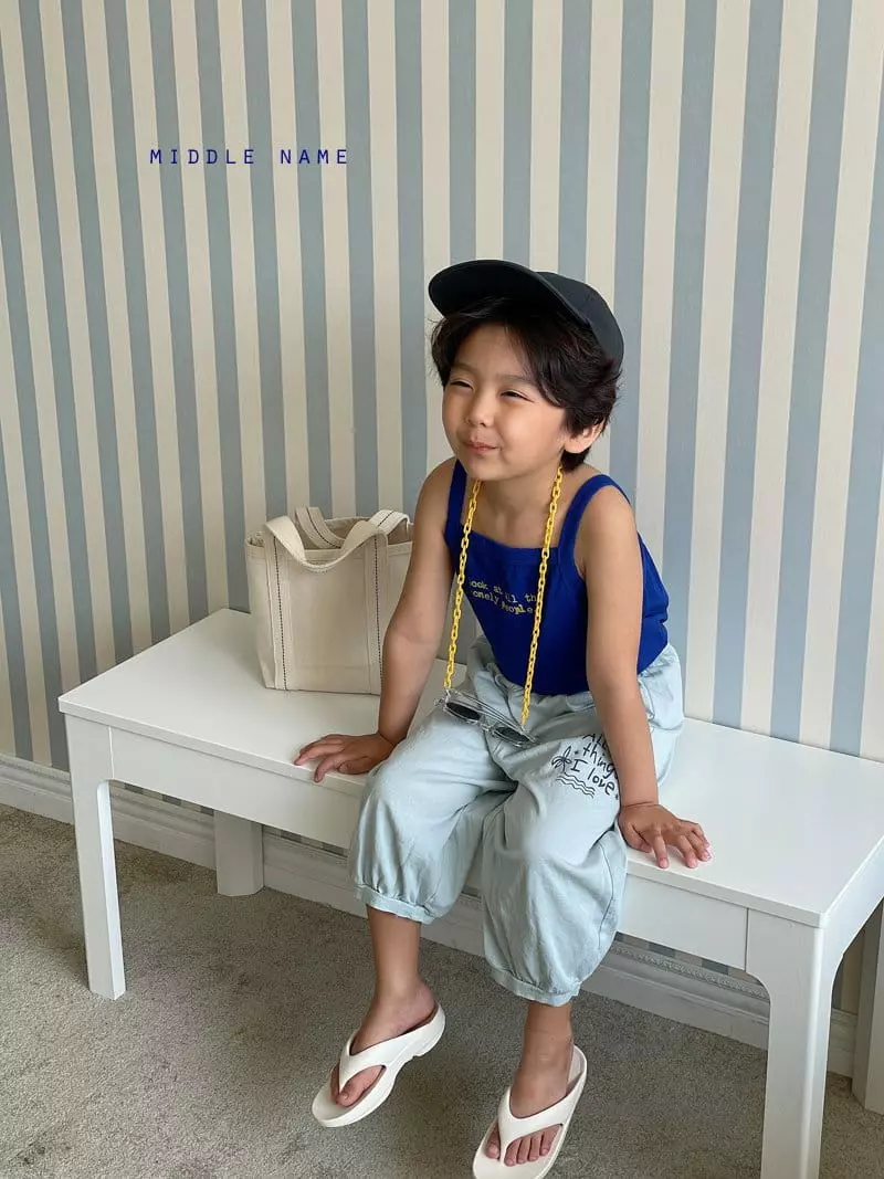 Middle Name - Korean Children Fashion - #stylishchildhood - Look String Sleeveless - 6