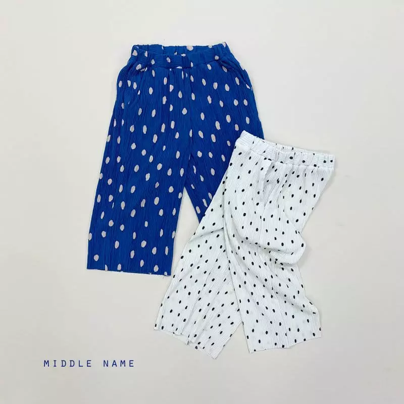 Middle Name - Korean Children Fashion - #stylishchildhood - Pleats Pants - 2