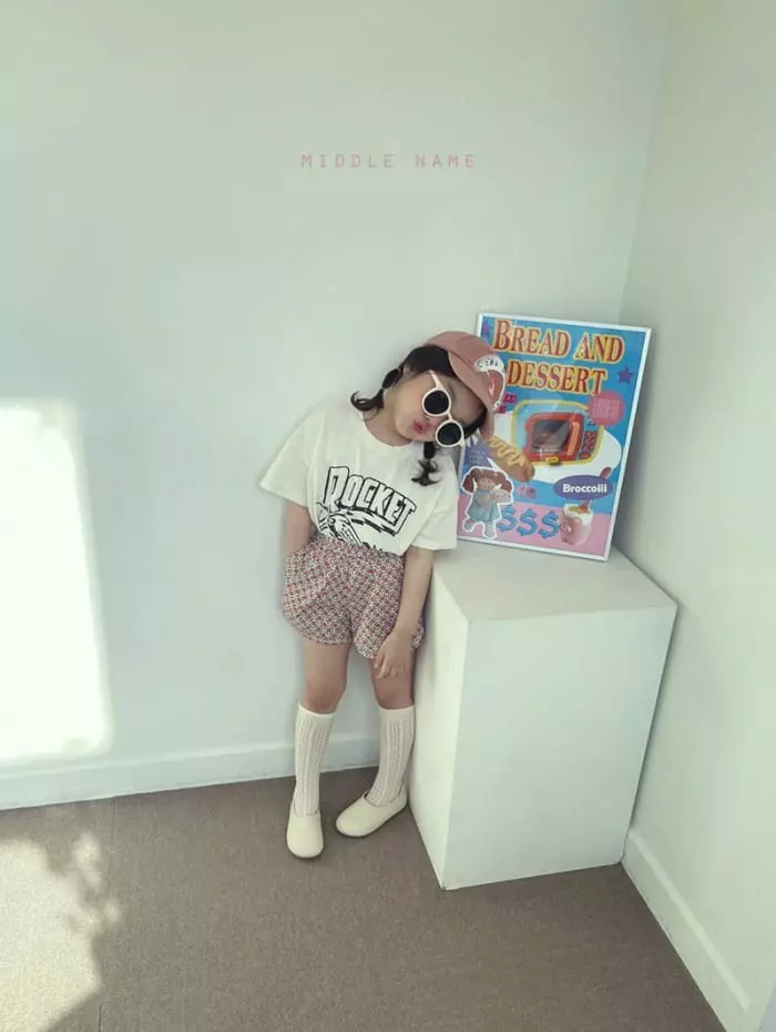 Middle Name - Korean Children Fashion - #todddlerfashion - Rocket Tee