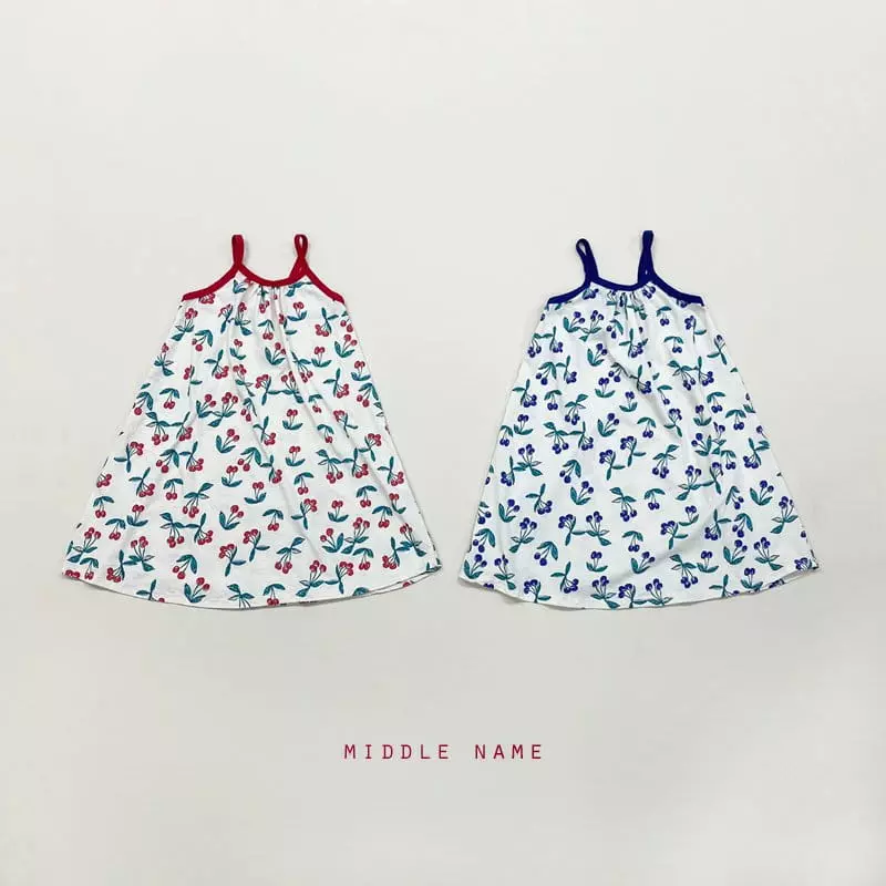 Middle Name - Korean Children Fashion - #toddlerclothing - Cherry One-piece - 2