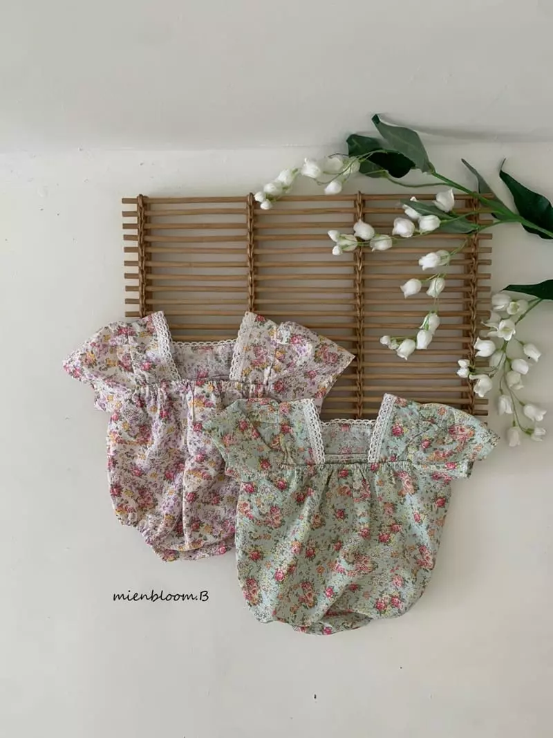 Mienbloom B - Korean Baby Fashion - #babyclothing - Jasmine Bodysuit - 2