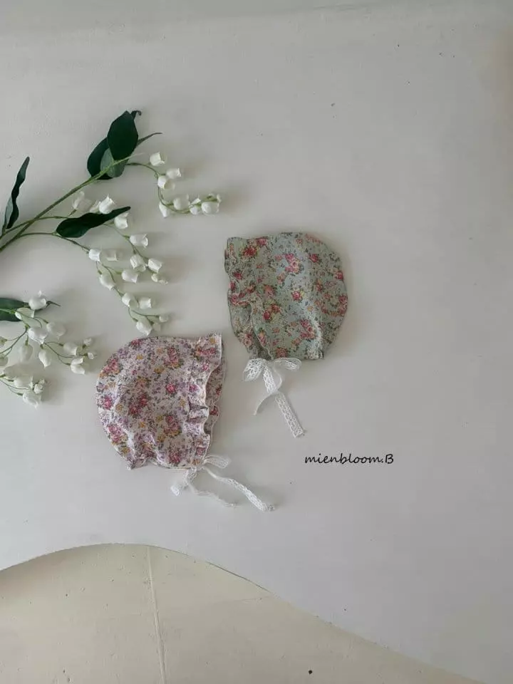 Mienbloom B - Korean Baby Fashion - #babyclothing - Jasmine Bonnet
