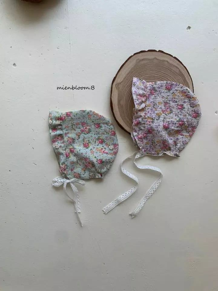 Mienbloom B - Korean Baby Fashion - #babyfashion - Jasmine Bonnet - 2