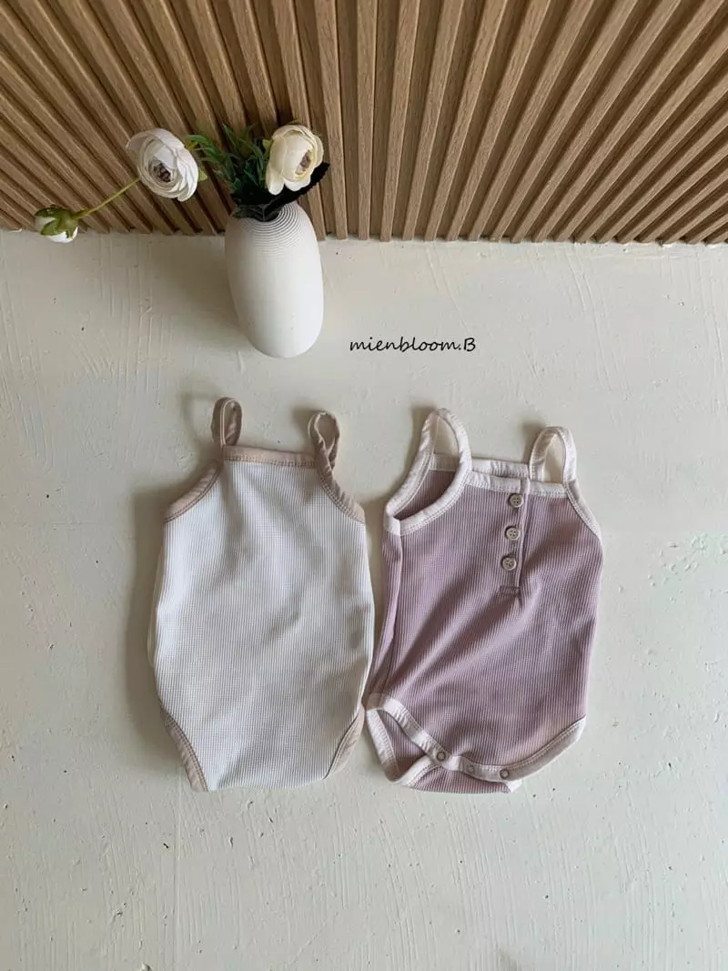 Mienbloom B - Korean Baby Fashion - #babyfever - Baducki Bodysuit with Bonnet - 5