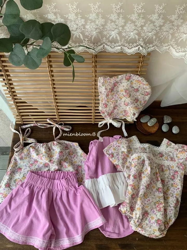 Mienbloom B - Korean Baby Fashion - #babyoninstagram - Jasmine Bonnet - 6
