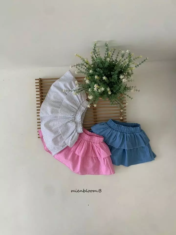 Mienbloom B - Korean Children Fashion - #childofig - Dot Cancan Skirt