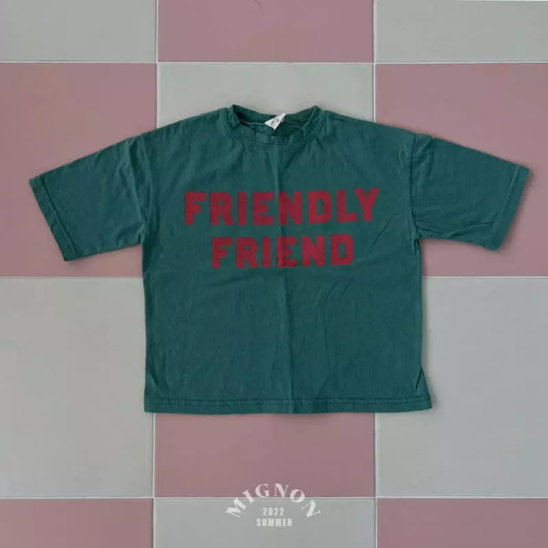 Mignon - Korean Children Fashion - #Kfashion4kids - Friendly Tee - 3