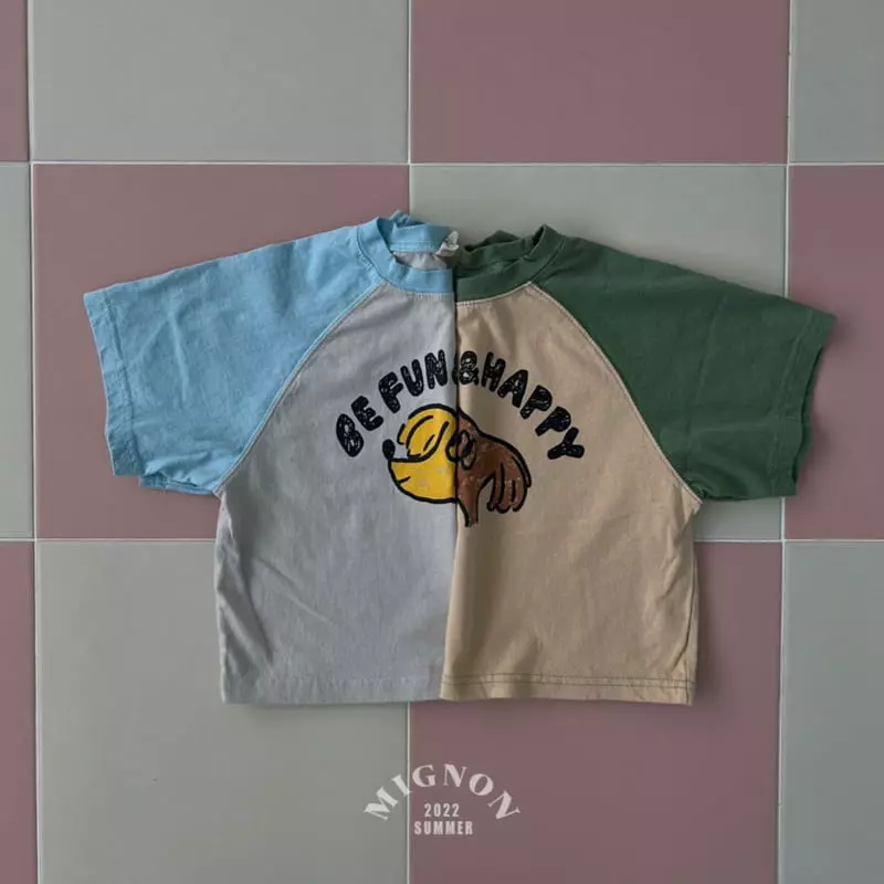 Mignon - Korean Children Fashion - #Kfashion4kids - Happy Raglan Tee - 2