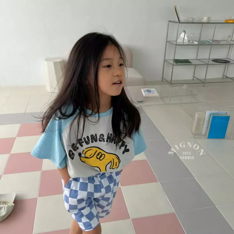 Mignon - Korean Children Fashion - #childrensboutique - Happy Raglan Tee - 11