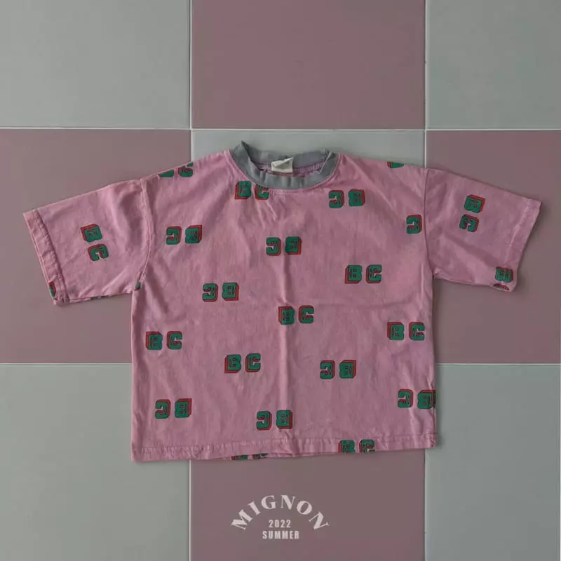 Mignon - Korean Children Fashion - #designkidswear - Alphabet Tee - 2