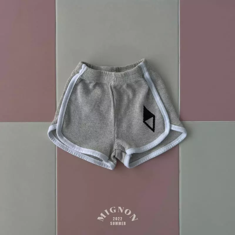 Mignon - Korean Children Fashion - #discoveringself - Waffle Shorts