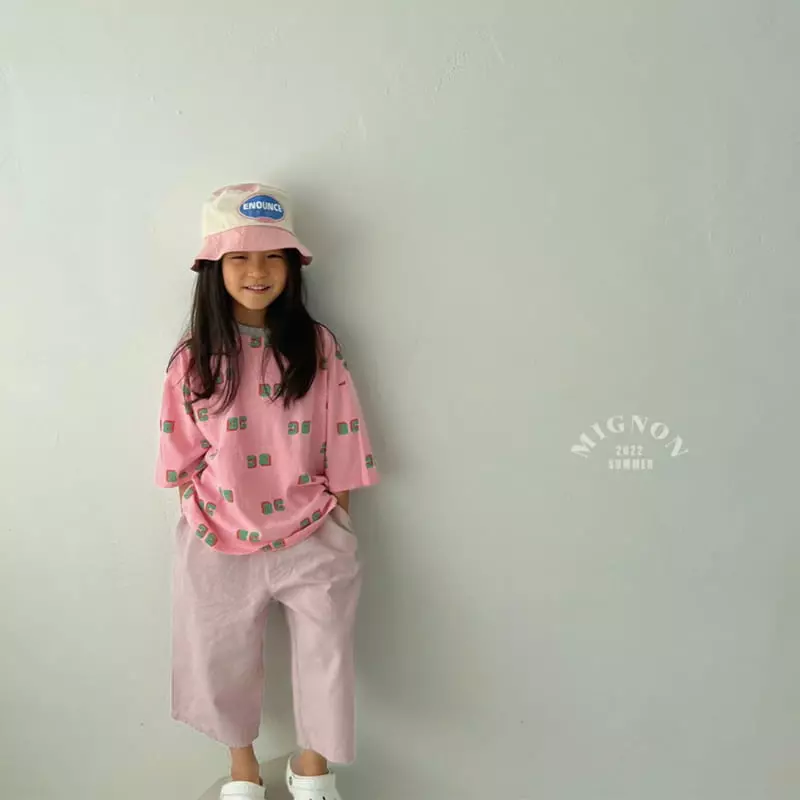 Mignon - Korean Children Fashion - #discoveringself - Alphabet Tee - 4