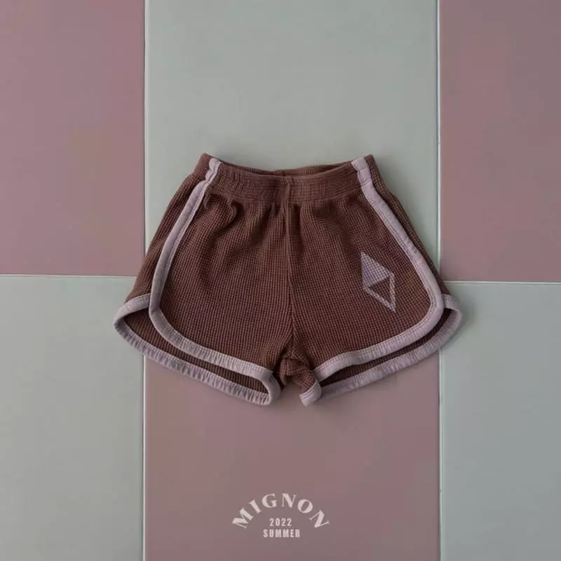 Mignon - Korean Children Fashion - #fashionkids - Waffle Shorts - 2