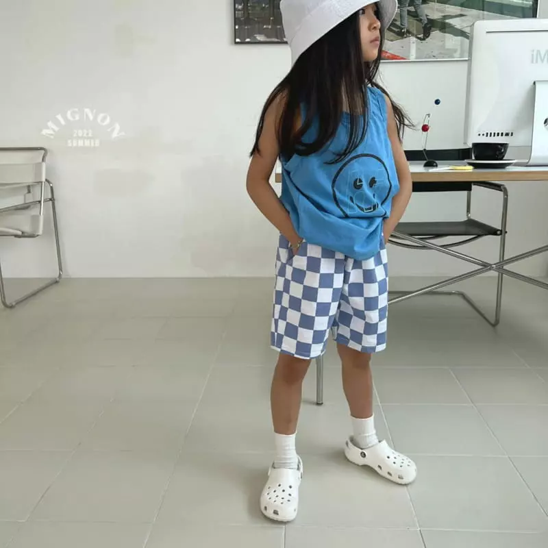 Mignon - Korean Children Fashion - #kidzfashiontrend - Chess Shorts - 3