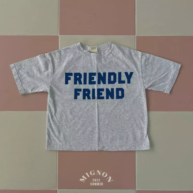 Mignon - Korean Children Fashion - #kidzfashiontrend - Friendly Tee - 2