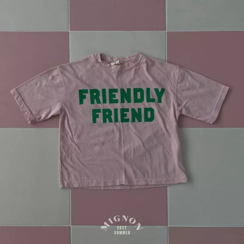 Mignon - Korean Children Fashion - #Kfashion4kids - Friendly Tee - 4