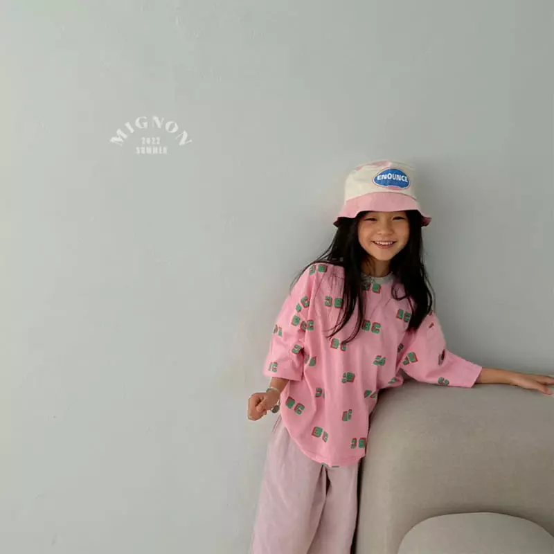 Mignon - Korean Children Fashion - #minifashionista - Alphabet Tee - 11