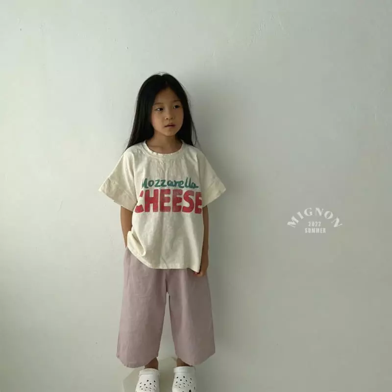 Mignon - Korean Children Fashion - #stylishchildhood - Checck Tee - 12