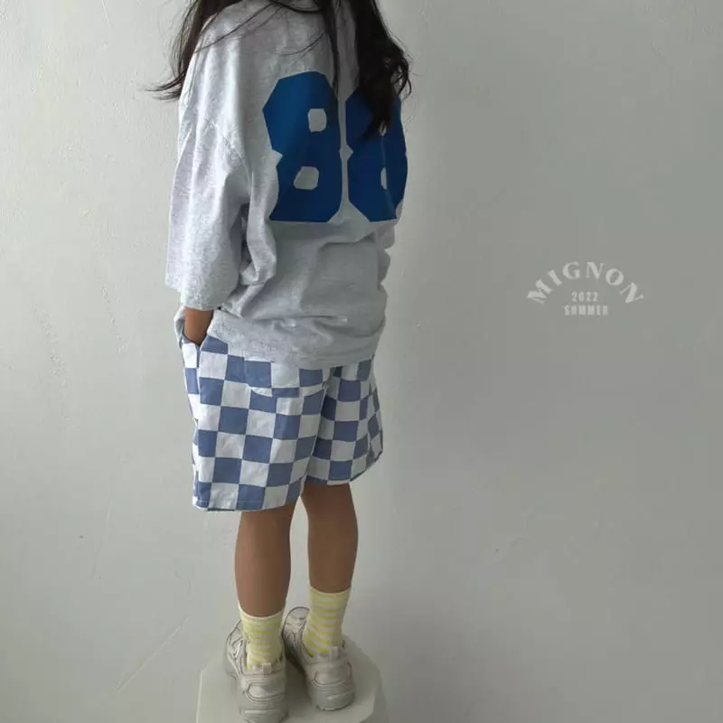 Mignon - Korean Children Fashion - #stylishchildhood - Chess Shorts - 11