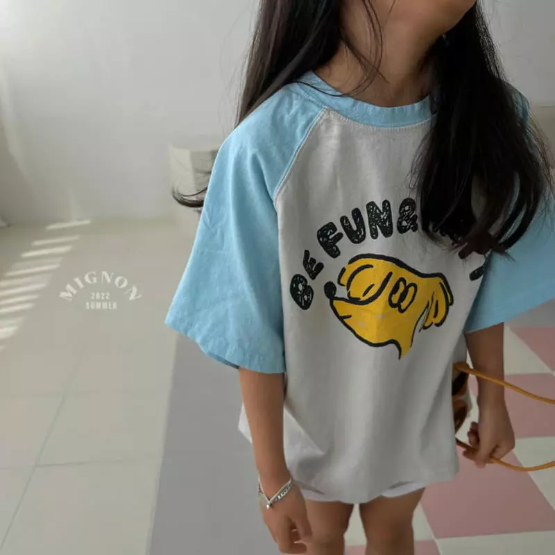 Mignon - Korean Children Fashion - #stylishchildhood - Happy Raglan Tee - 9