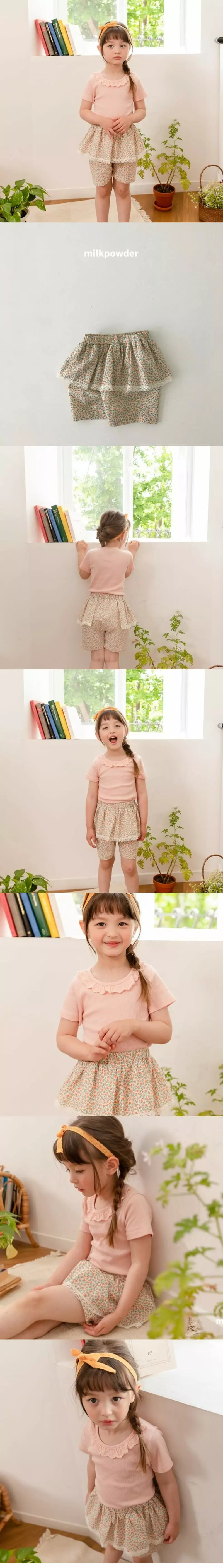 Milk Powder - Korean Children Fashion - #discoveringself - Ruffle Shorts - 2